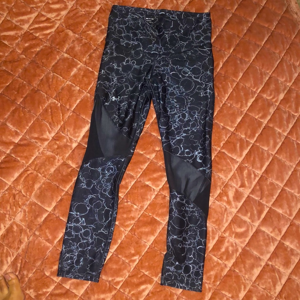 Under Armour Heatgear Printed leggings Sz S